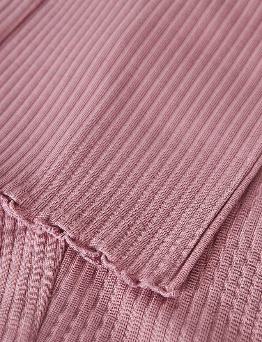 name it - NKFVEMMA SOLID PANT - verslaðu eftir aldri - lilas - 2