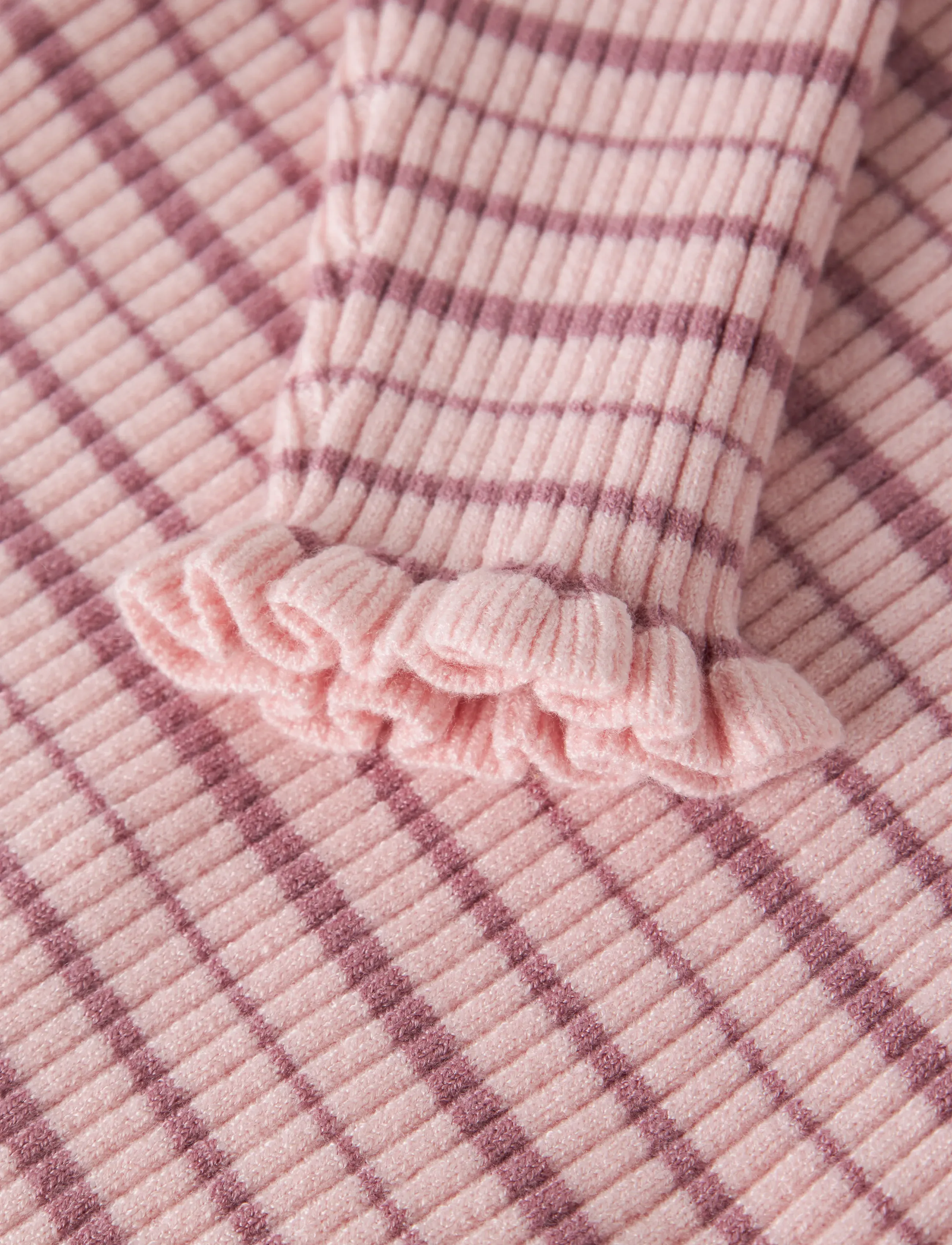 name it - NMFVIANNA LS SLIM KNIT STRIPE - trøjer - lotus - 2