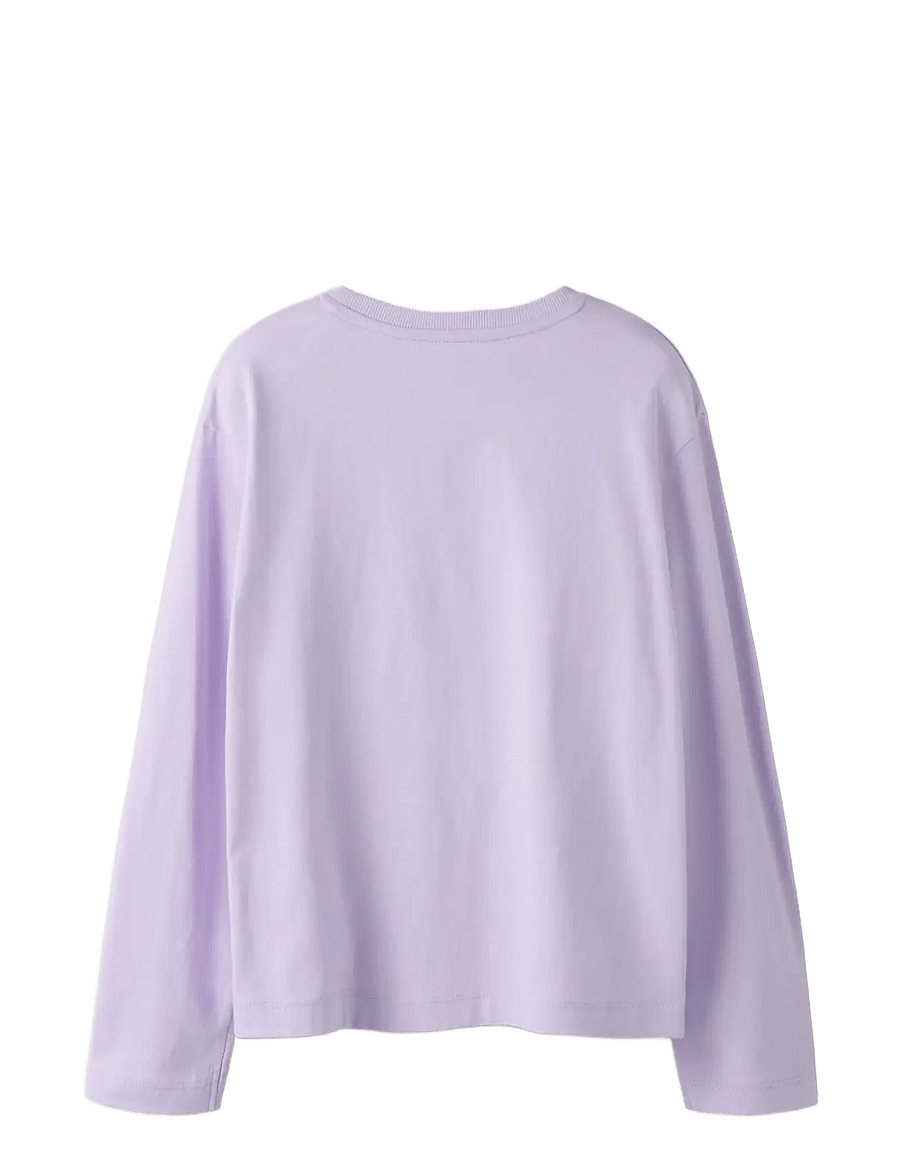 name it - NKFDASSA LS NREG TOP - langærmede t-shirts - pastel lilac - 2