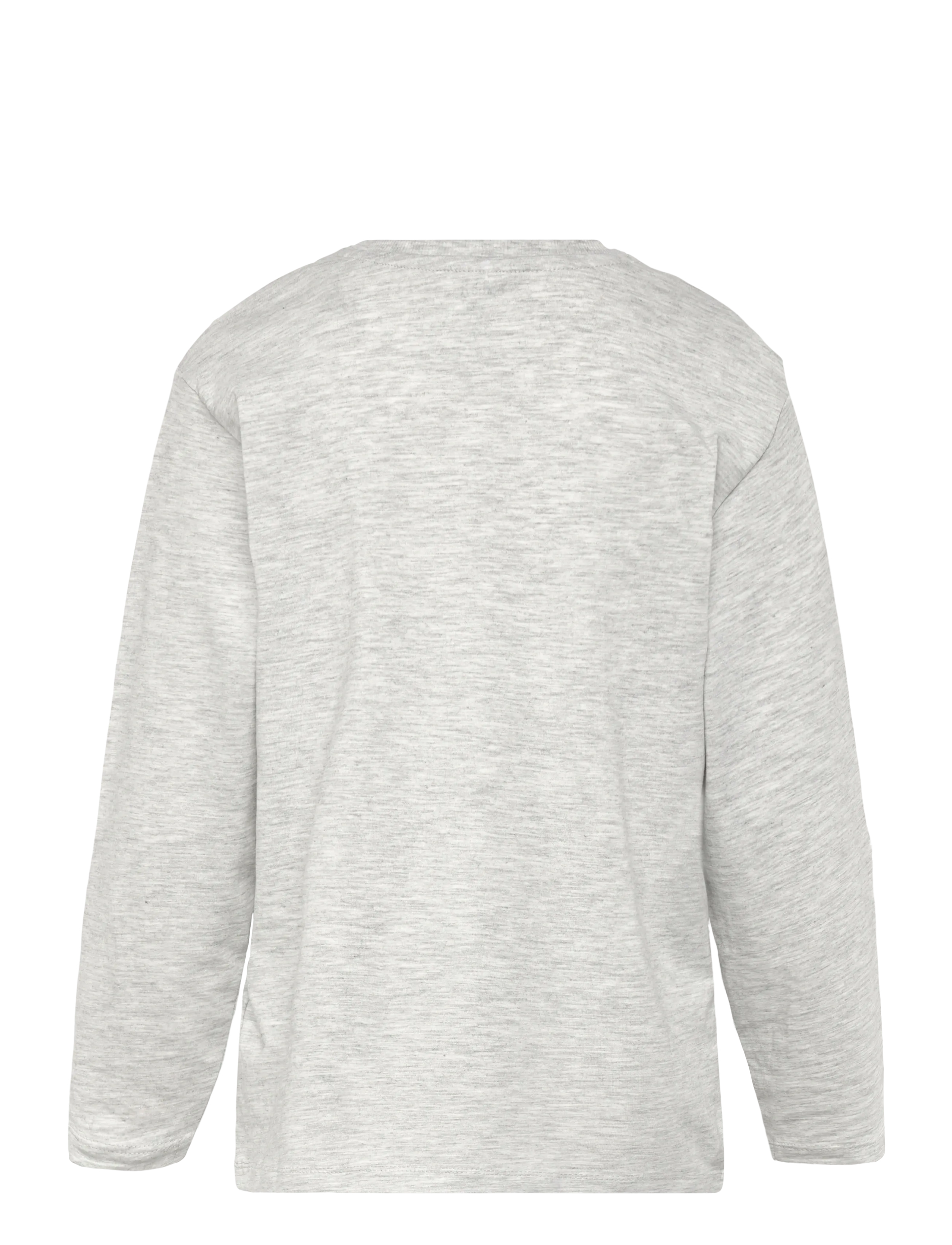 name it - NKMDORAK LS NREG TOP - t-shirts - light grey melange - 1