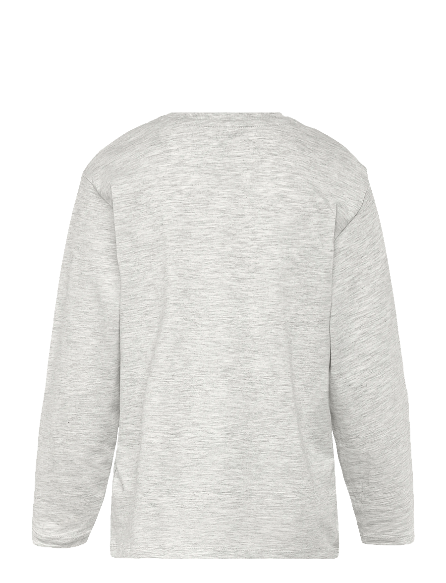 name it - NKMDORAK LS NREG TOP - langärmelig - light grey melange - 1