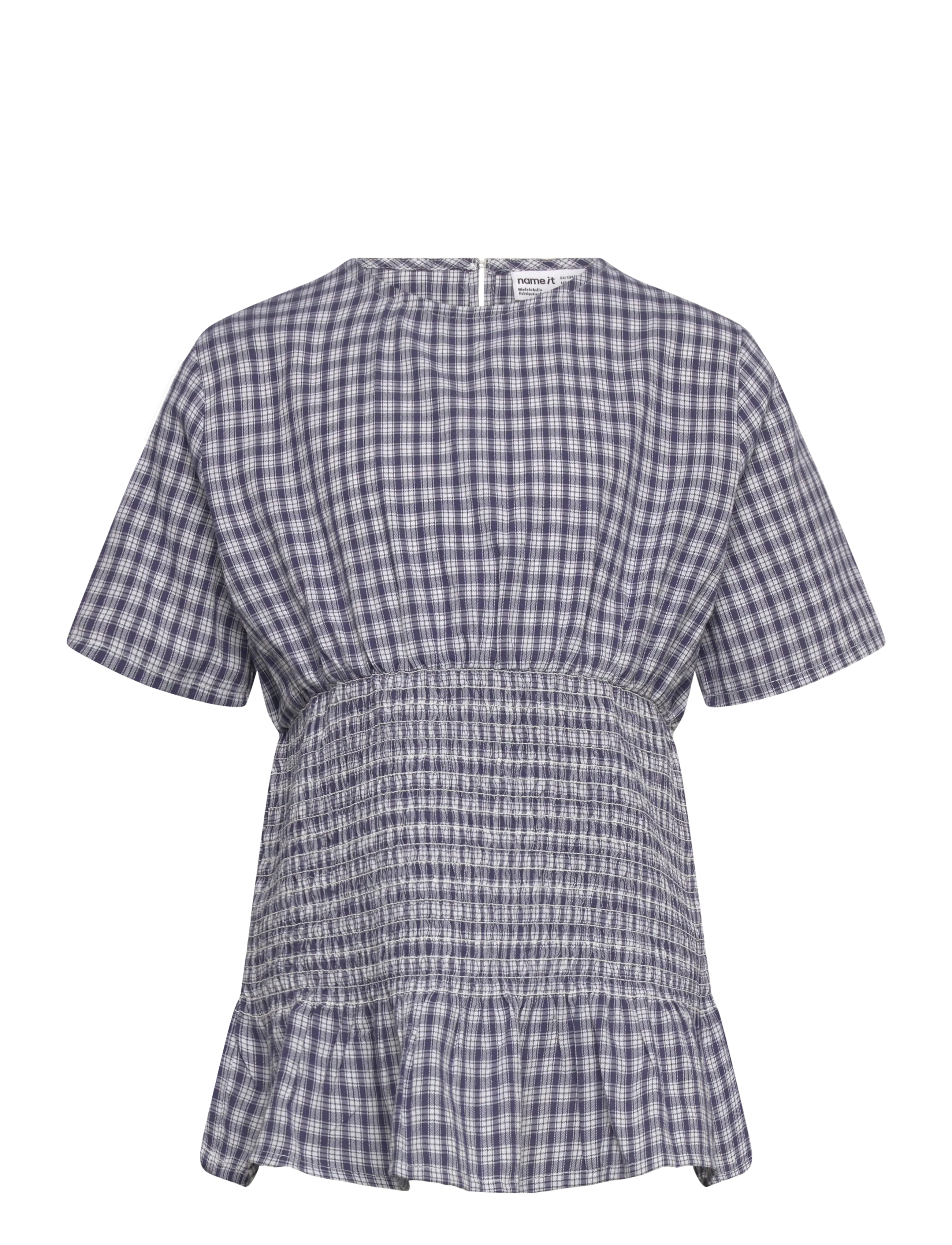 name it NKFFENJA SS TOP - Bluser & tunikaer - CLOUD DANCER / navy