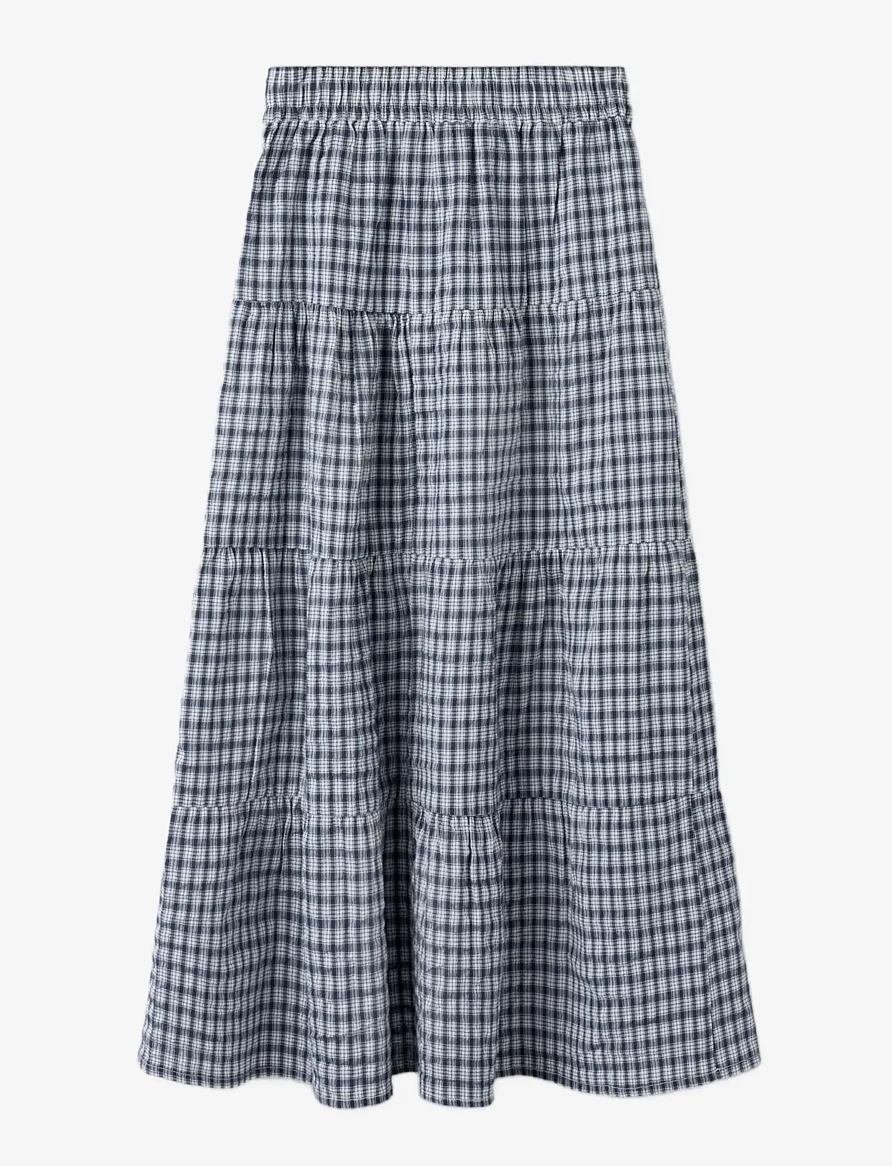 name it - NKFFENJA MAXI SKIRT - midi-röcke - cloud dancer - 1