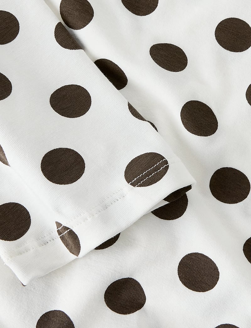 name it - NKFBILLA LS TOP - blusar & tunikor - cloud dancer - 2