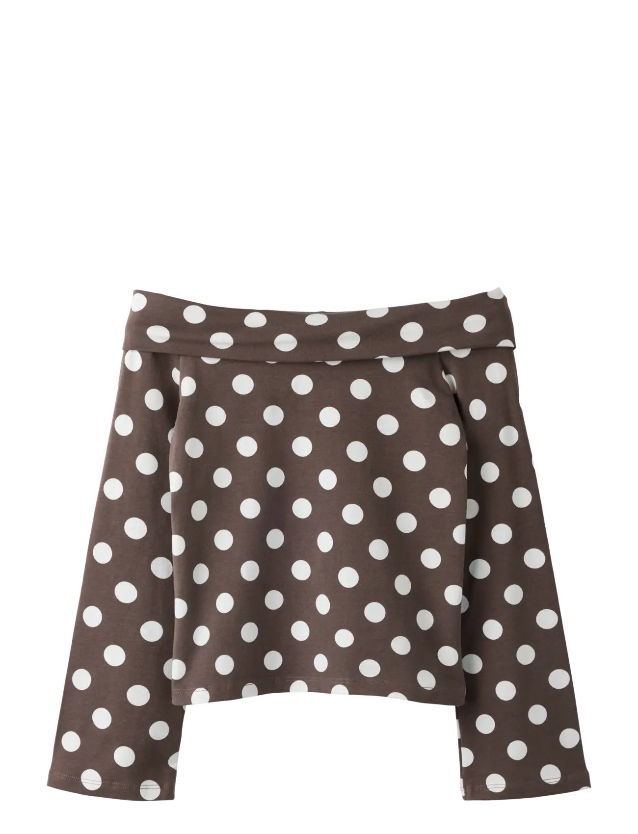 name it NKFBILLA LS TOP - Blusen & Tuniken - SHOPPING BAG / brown