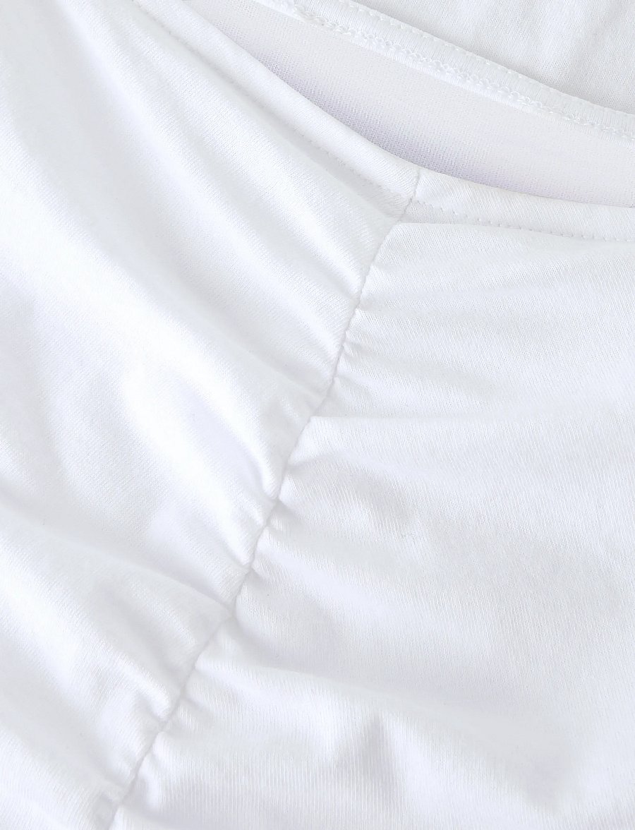 name it - NKFBIRA LS SLIM TOP - langærmede t-shirts - cloud dancer - 2