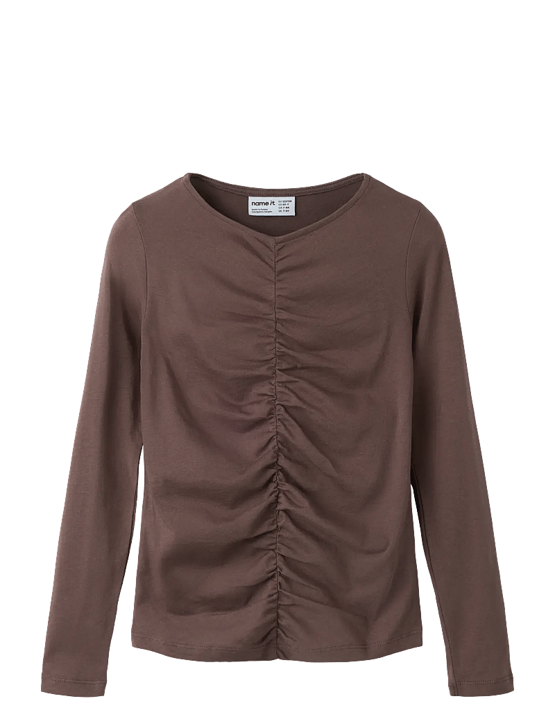 name it - NKFBIRA LS SLIM TOP - langærmede t-shirts - shopping bag - 0