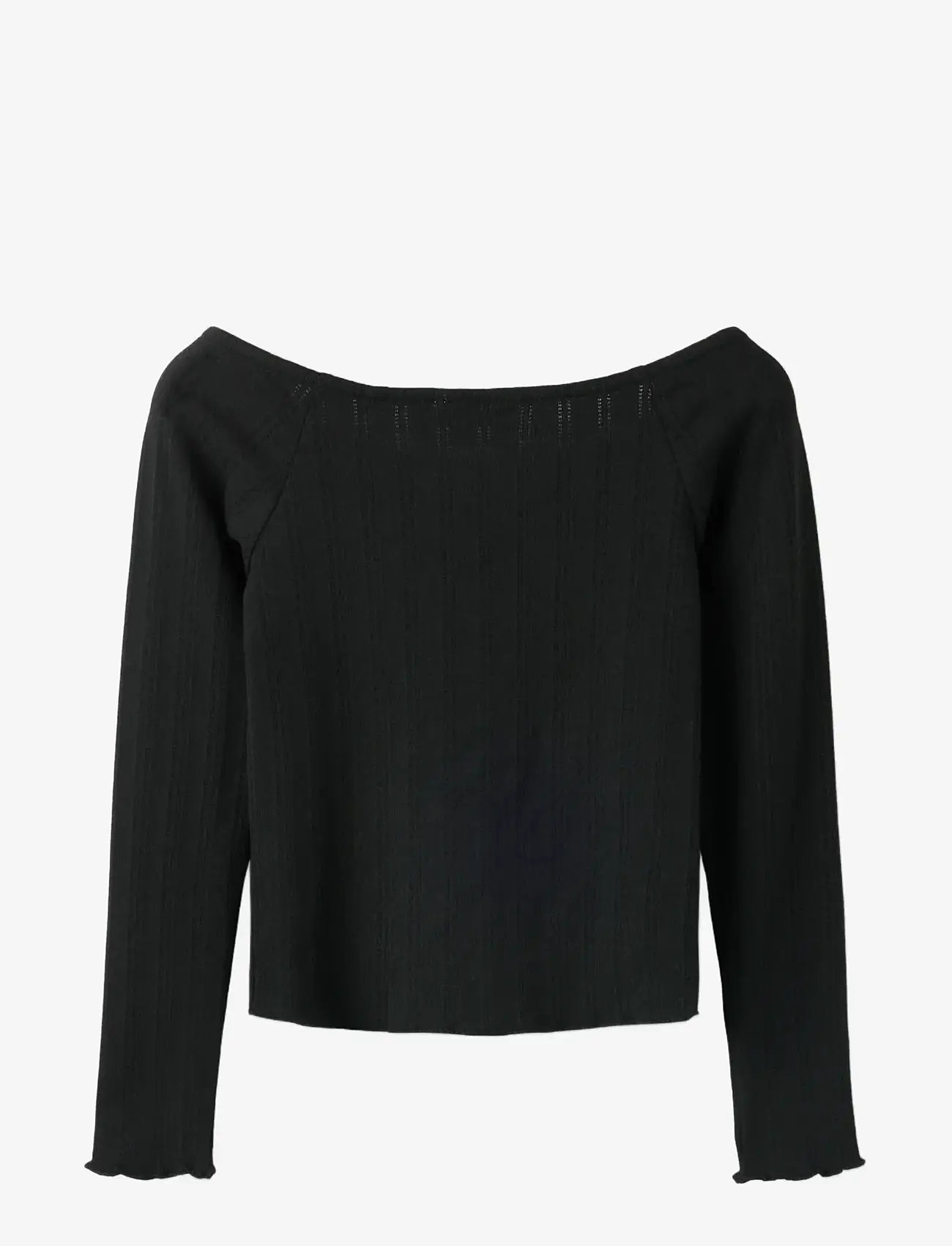 name it - NKFBERA LS CARD - cardigans - black - 2