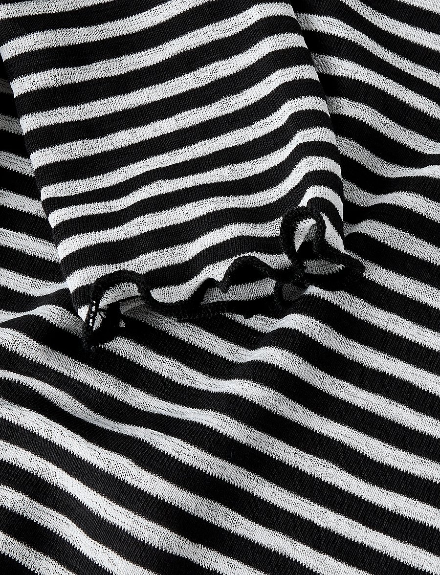 name it - NKFBERTIS LS SH TOP - langärmelig - black - 2