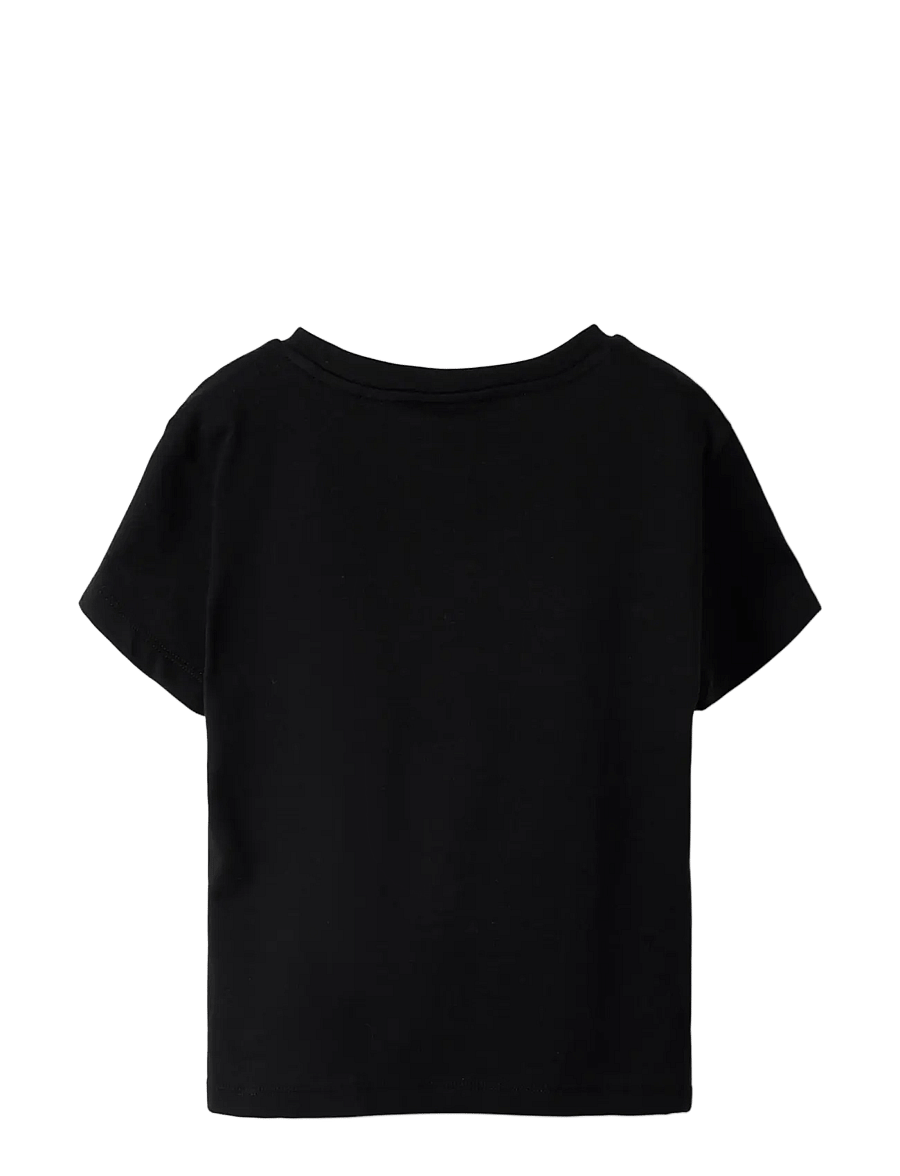 name it - NKFBALISA SS SLIM TOP - kurzärmelige - black - 1