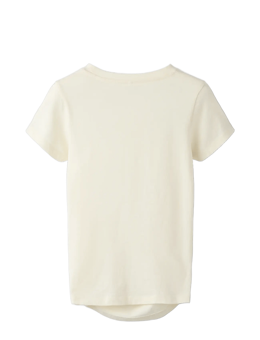 name it - NKFBALISA SS SLIM TOP - cloud dancer - 1