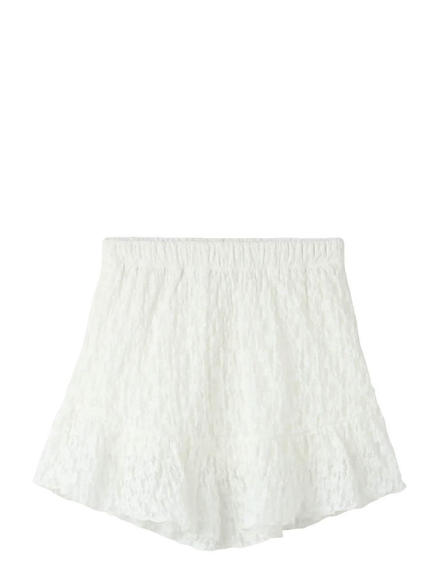 name it - NKFFANIDA SKIRT - kurze röcke - cloud dancer - 0