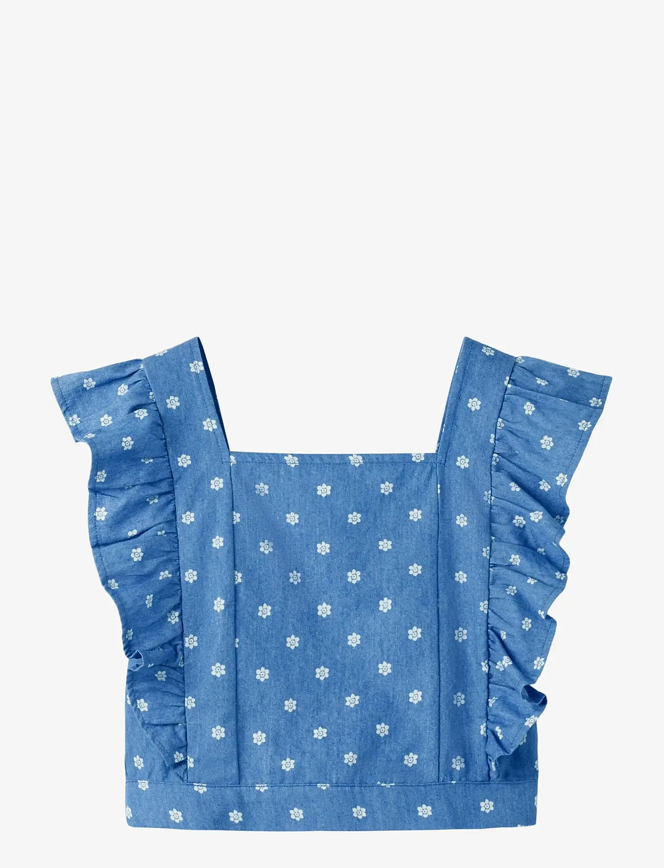 name it - NKFFIKKA SL SH TOP - tanktops - blue yonder - 0