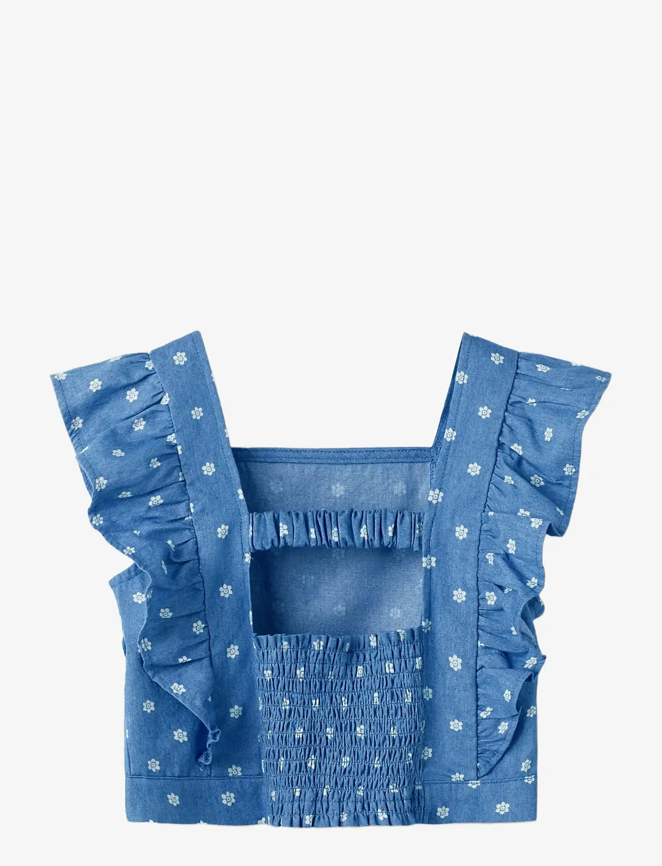 name it - NKFFIKKA SL SH TOP - tanktops - blue yonder - 1