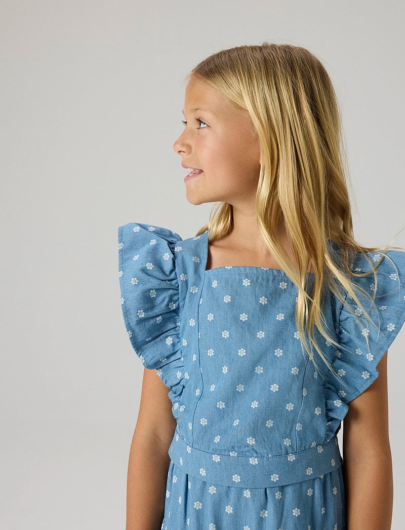 name it - NKFFIKKA SL SH TOP - tanktops - blue yonder - 3