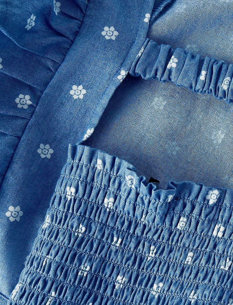 name it - NKFFIKKA SL SH TOP - tanktops - blue yonder - 4