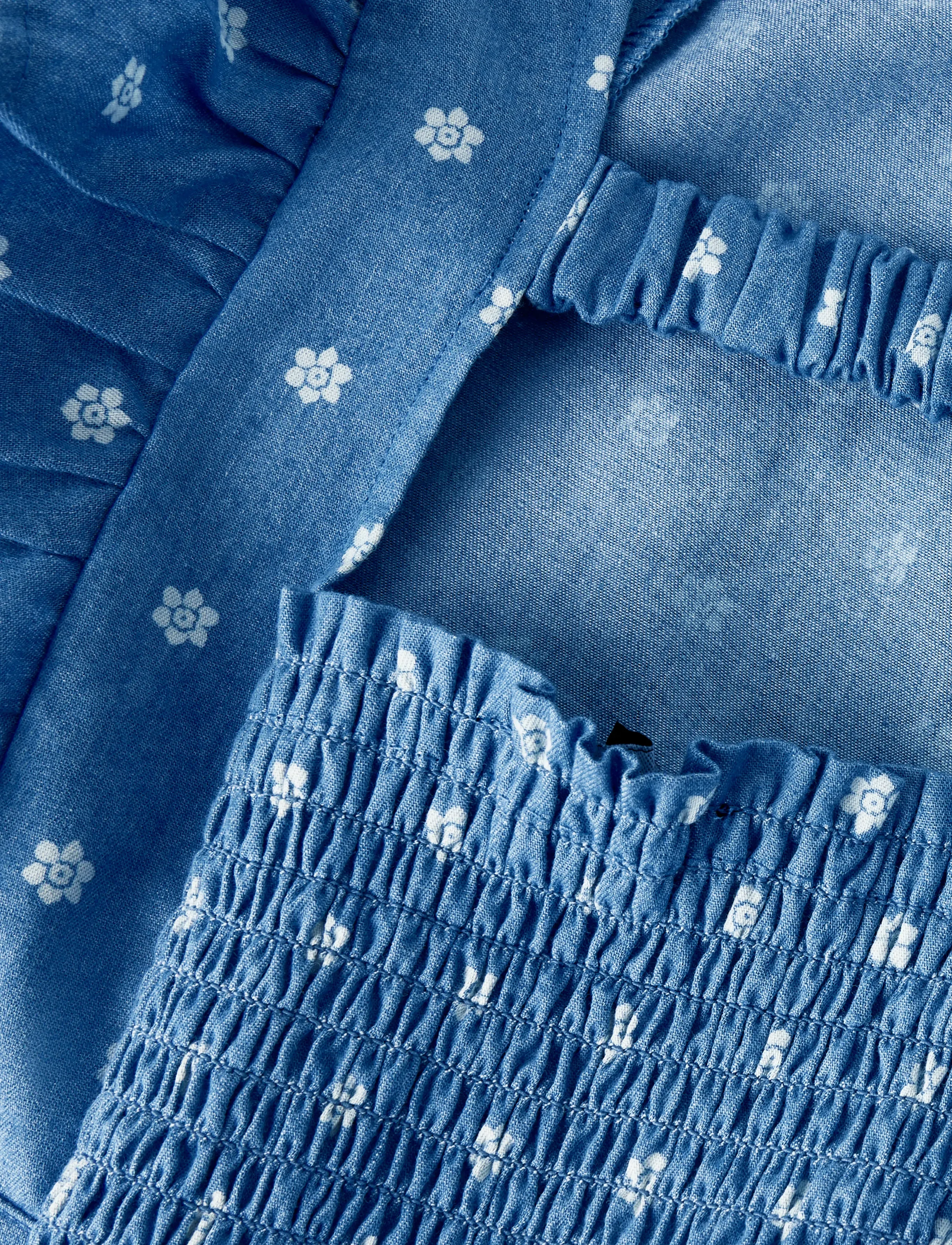 name it - NKFFIKKA SL SH TOP - topit - blue yonder - 4