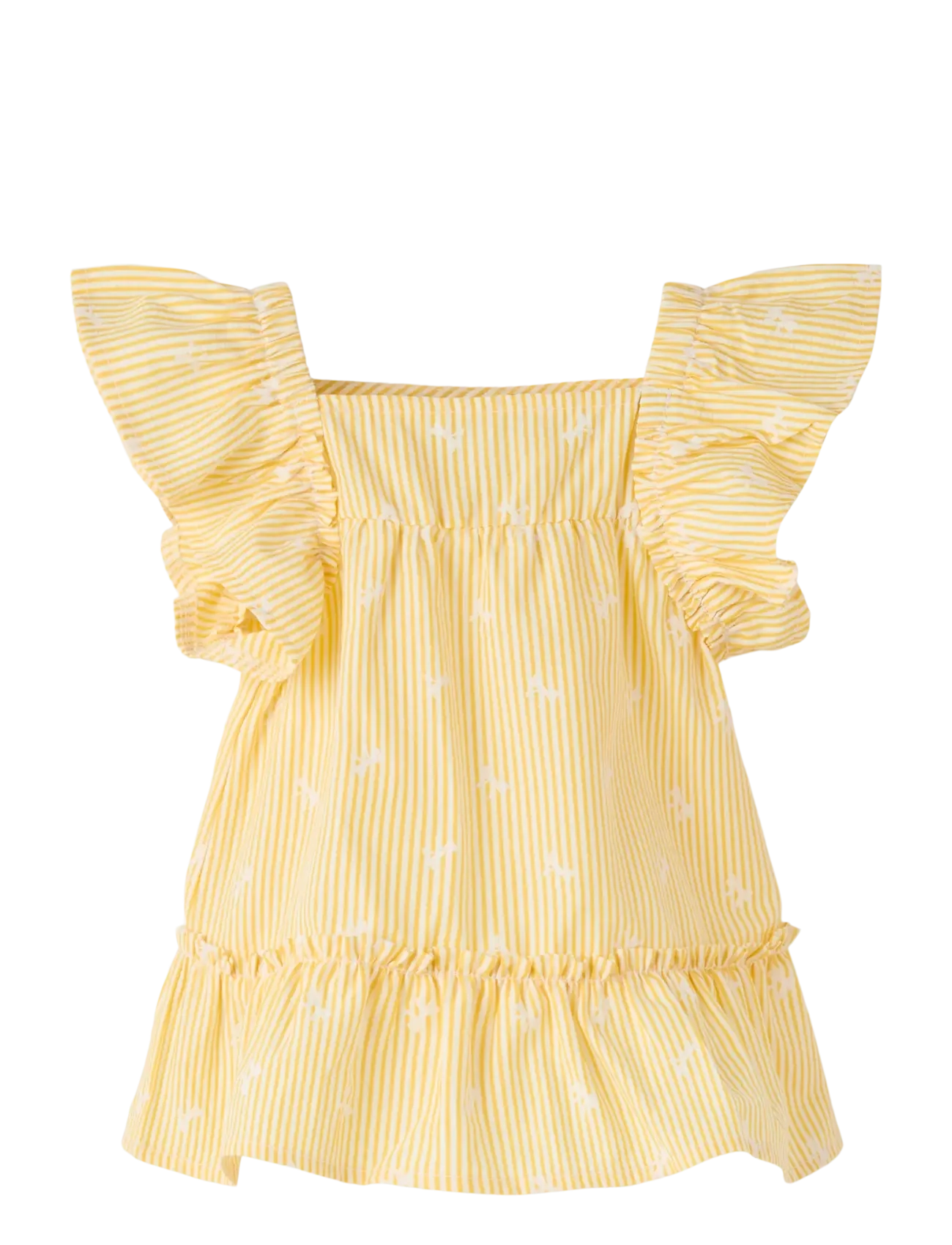 name it NMFFEJA SL TOP - Blusen & Tuniken - YOLK YELLOW / yellow