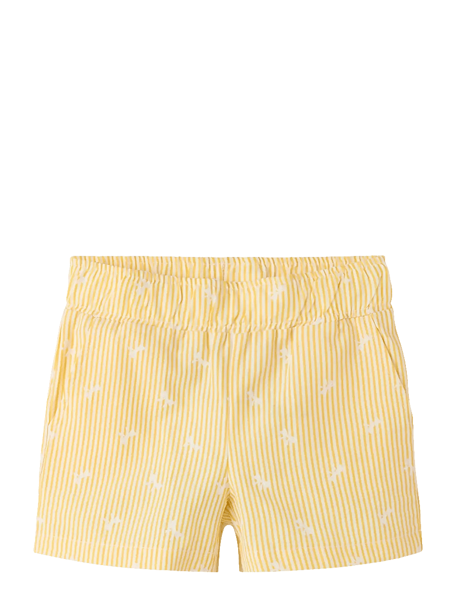 name it - NMFFEJA SHORTS - casual shorts - yolk yellow - 0