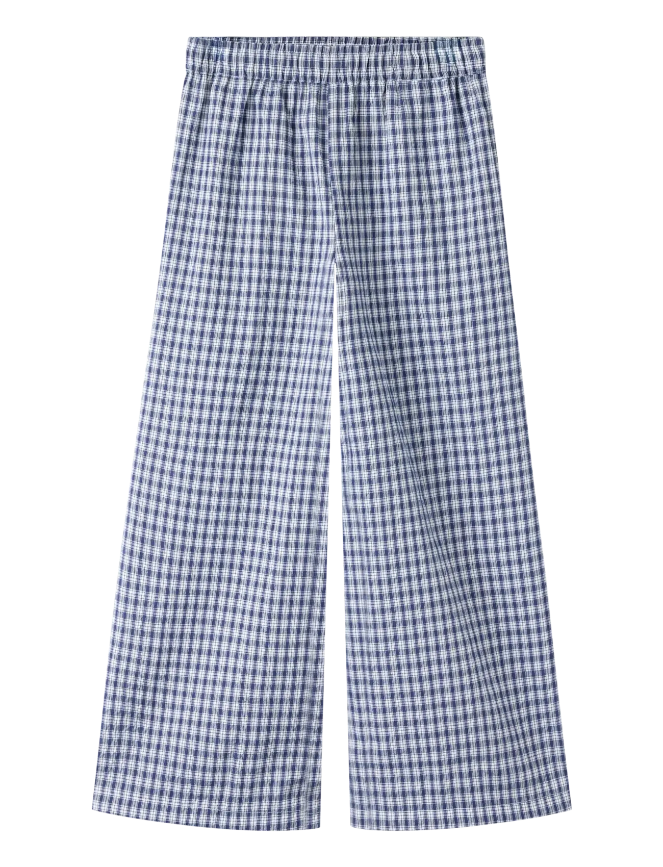 name it NKFFENJA WIDE PANT - Broeken - CLOUD DANCER / blue