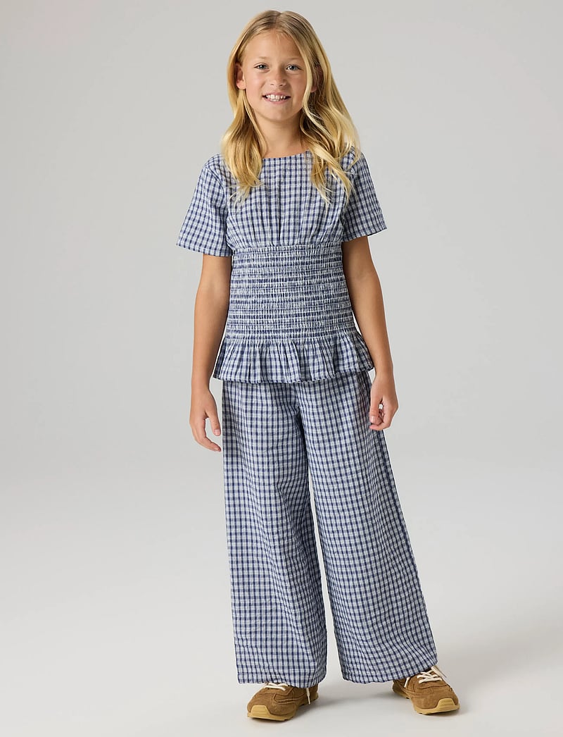 name it - NKFFENJA WIDE PANT - trousers - cloud dancer - 2