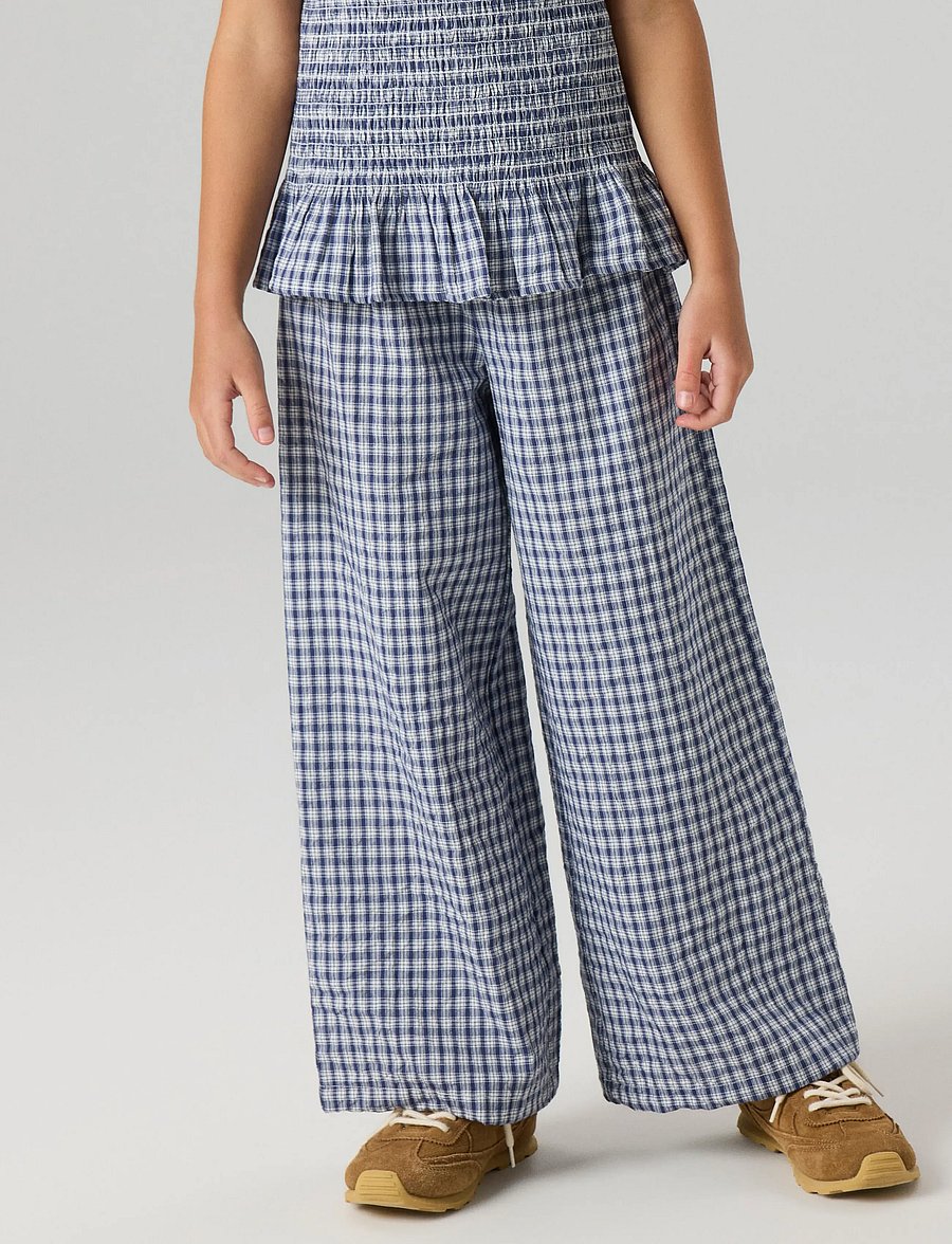 name it - NKFFENJA WIDE PANT - bukser - cloud dancer - 3