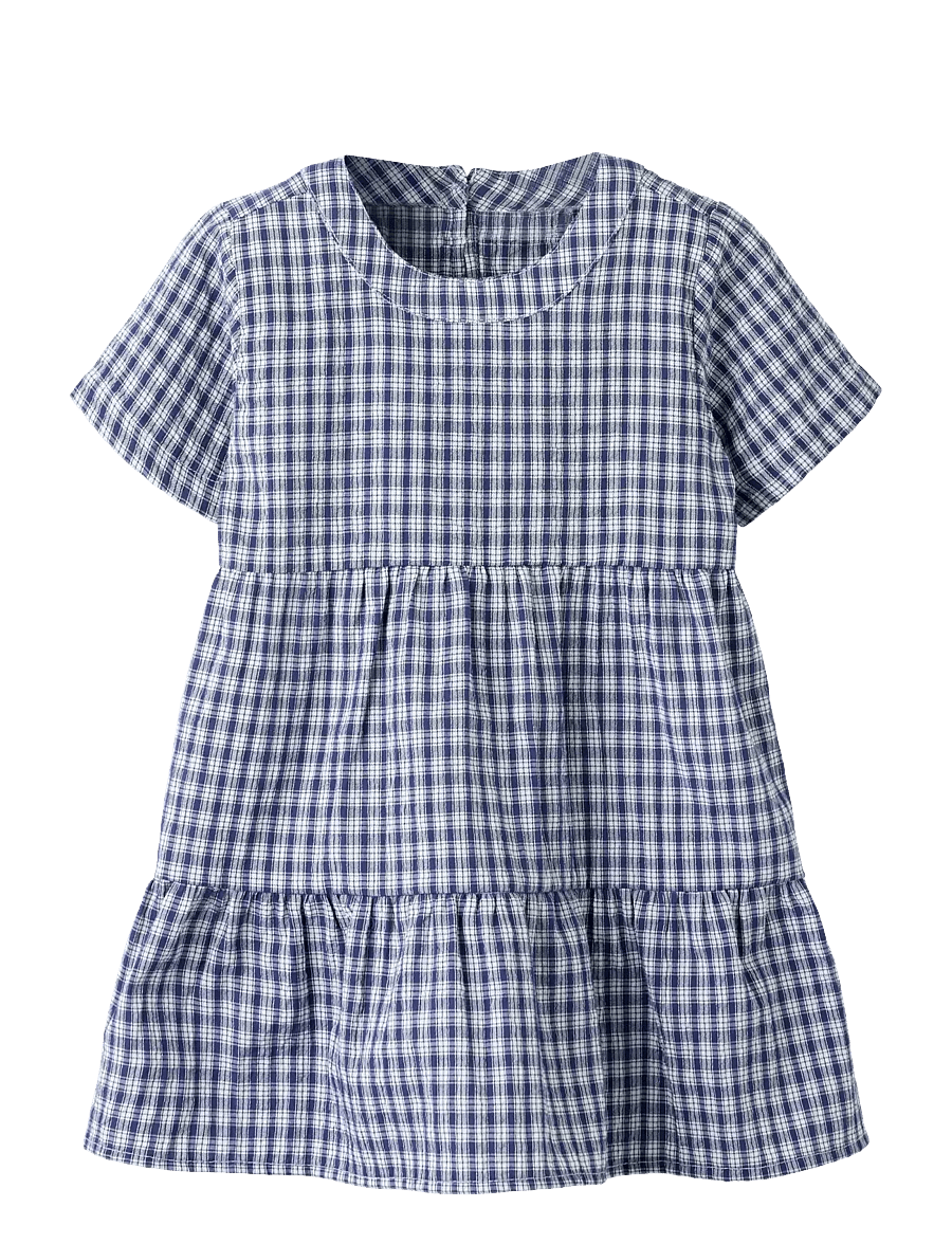 name it - NMFFENJAS SS DRESS - kurzärmelige babykleider - cloud dancer - 0