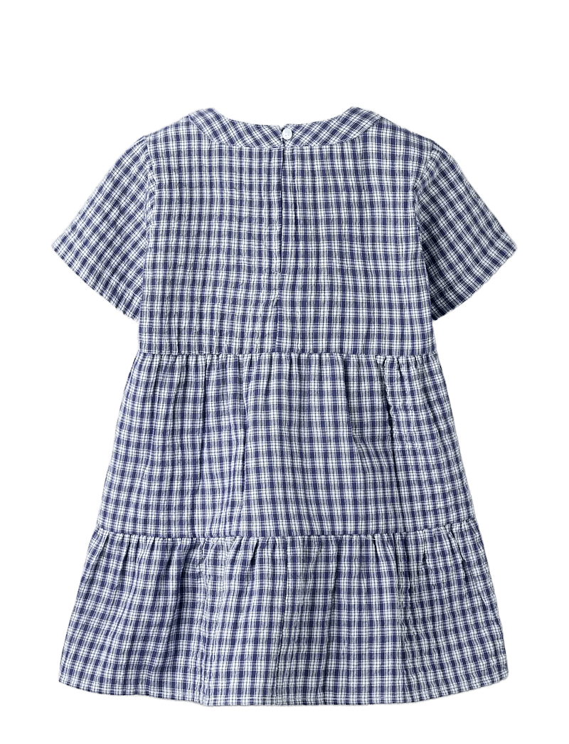 name it - NMFFENJAS SS DRESS - kurzärmelige babykleider - cloud dancer - 1