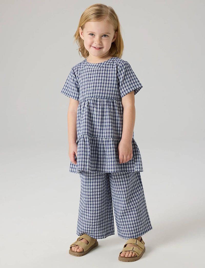 name it - NMFFENJAS SS DRESS - kurzärmelige babykleider - cloud dancer - 2