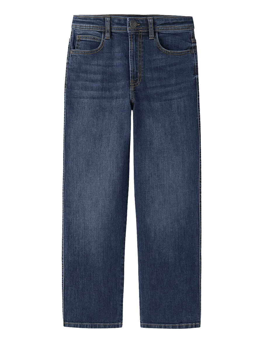 name it - NKMRYAN LOOSE JEANS 4261-MD NOOS - loose jeans - dark blue denim - 0