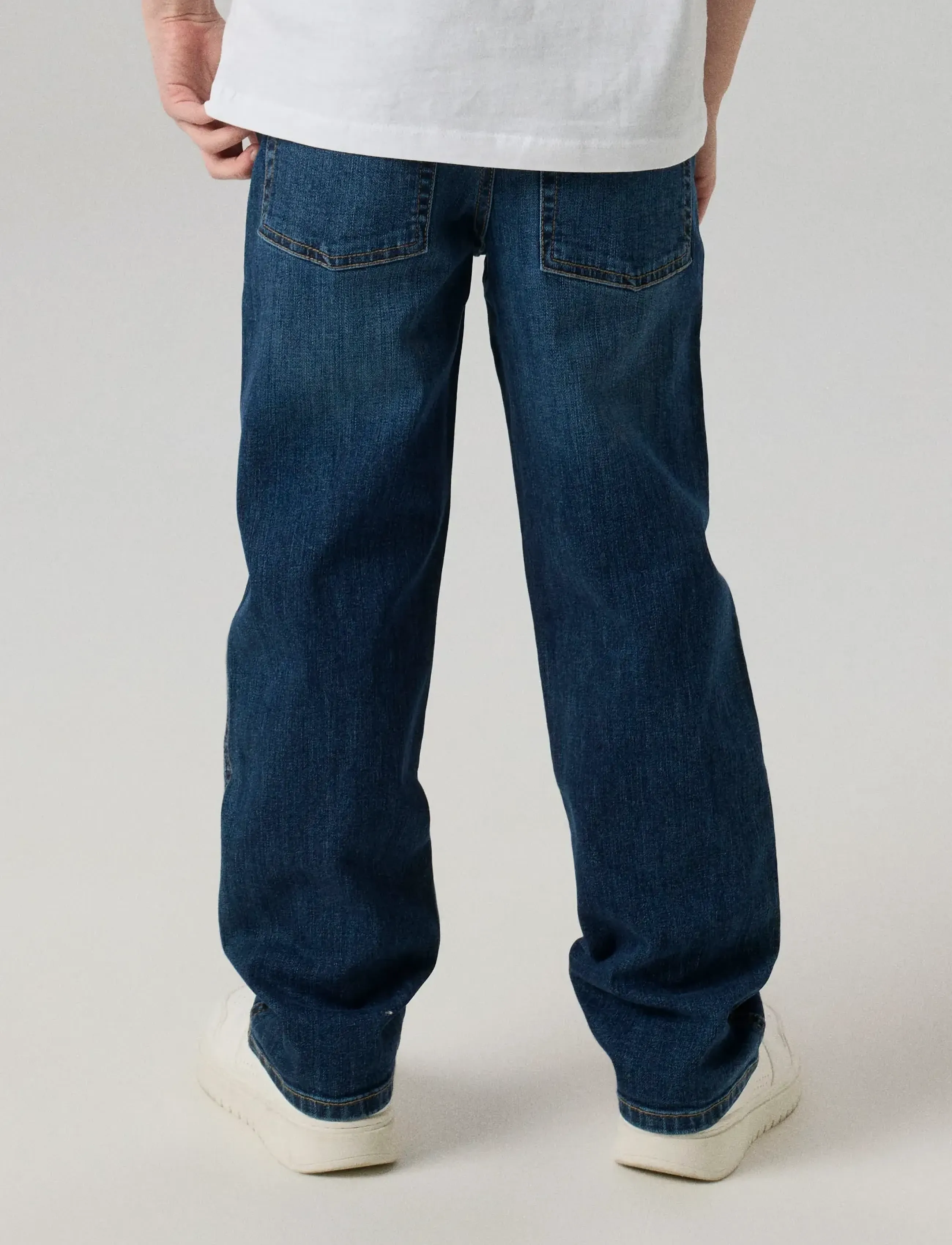 name it - NKMRYAN LOOSE JEANS 4261-MD NOOS - loose jeans - dark blue denim - 2