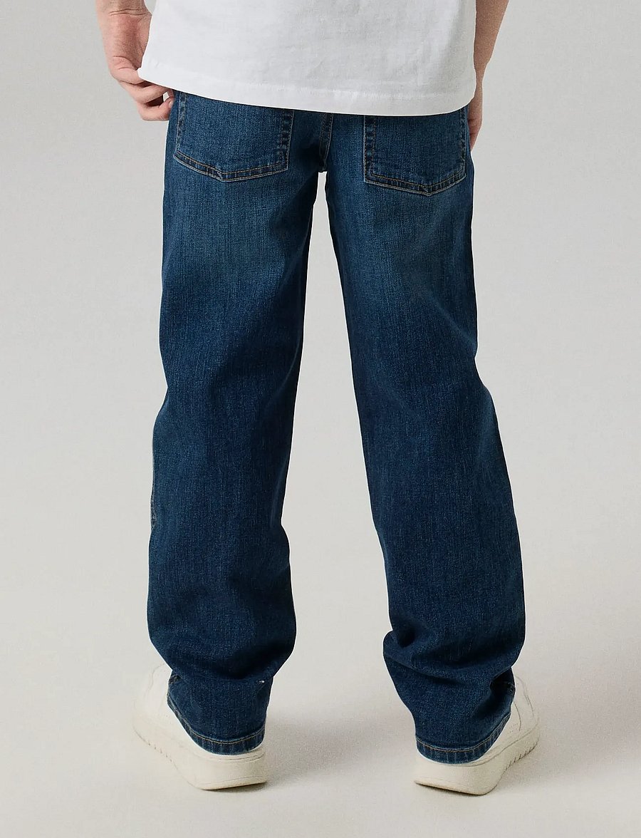 name it - NKMRYAN LOOSE JEANS 4261-MD NOOS - loose jeans - dark blue denim - 2