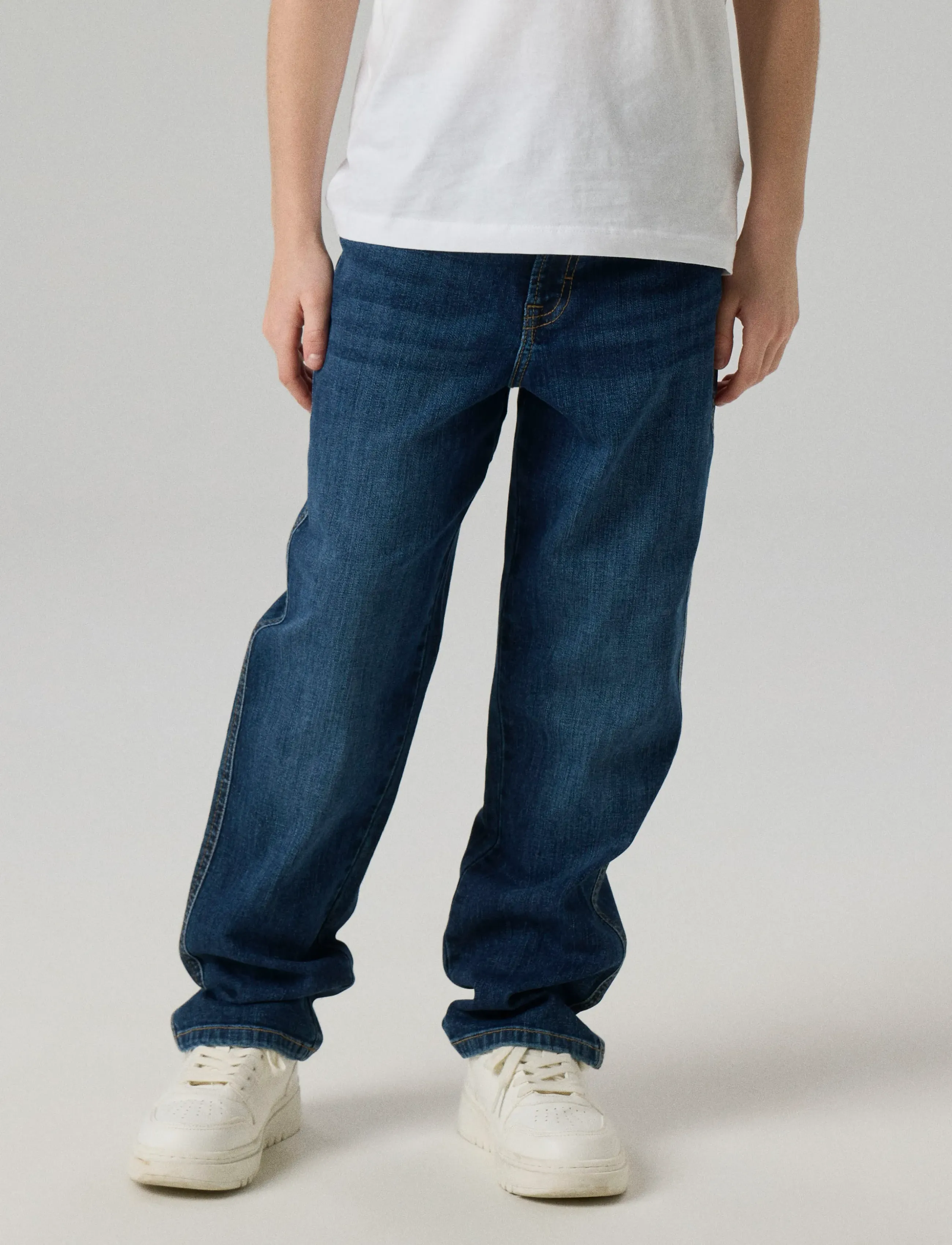 name it - NKMRYAN LOOSE JEANS 4261-MD NOOS - loose jeans - dark blue denim - 3