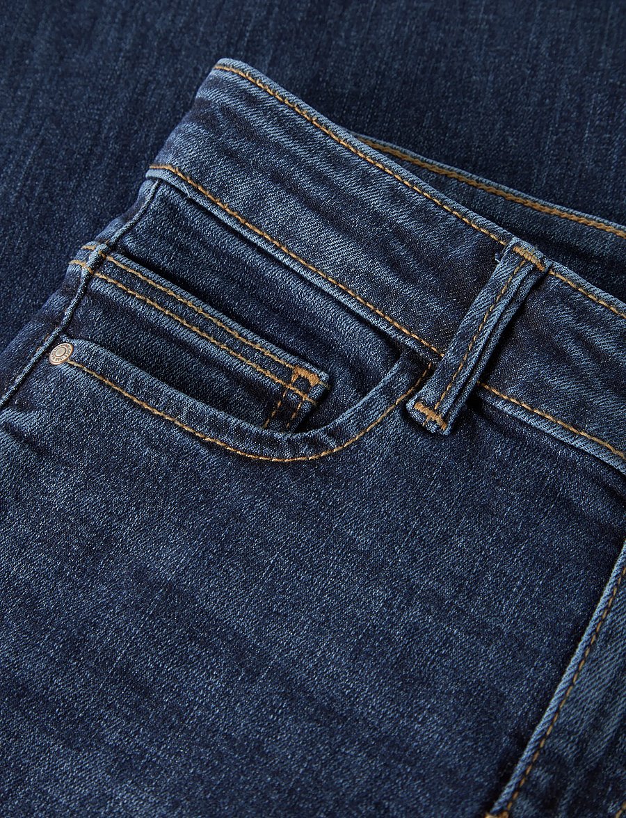name it - NKFPOLLY X-WIDE JEANS 4261-MD NOOS - hosen mit weitem bein - dark blue denim - 2
