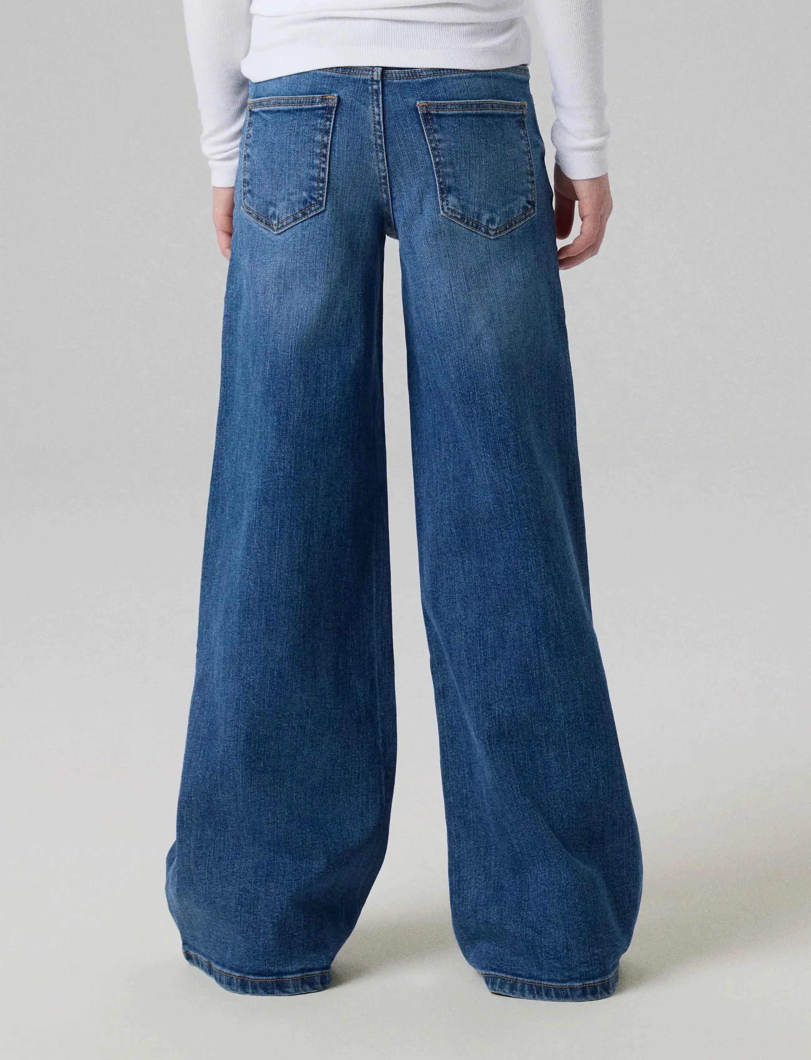 name it - NKFPOLLY X-WIDE JEANS 4261-MD NOOS - wide leg jeans - medium blue denim - 2