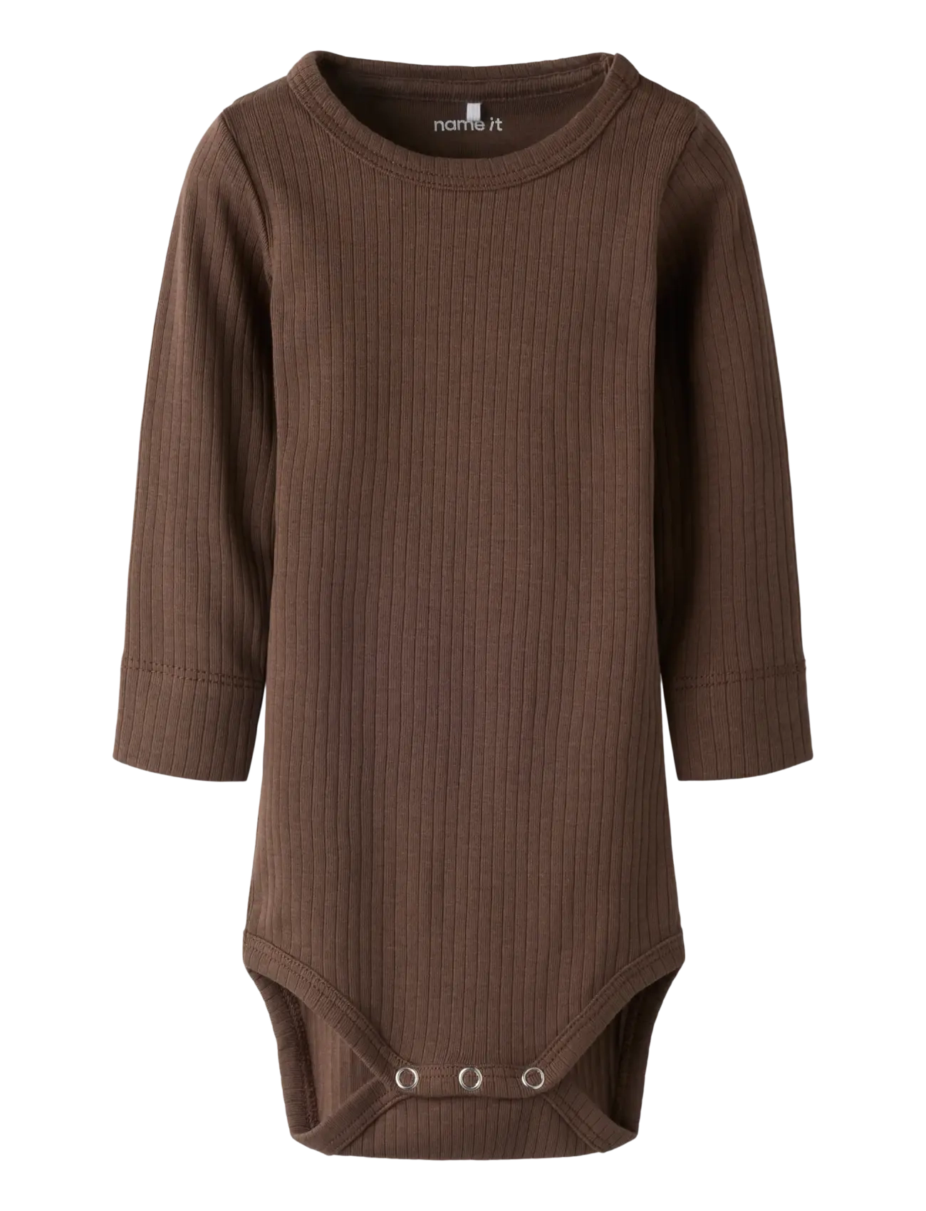 name it NBNBERKA LS SLIM BODY - App deal - CHOCOLATE MARTINI / brown