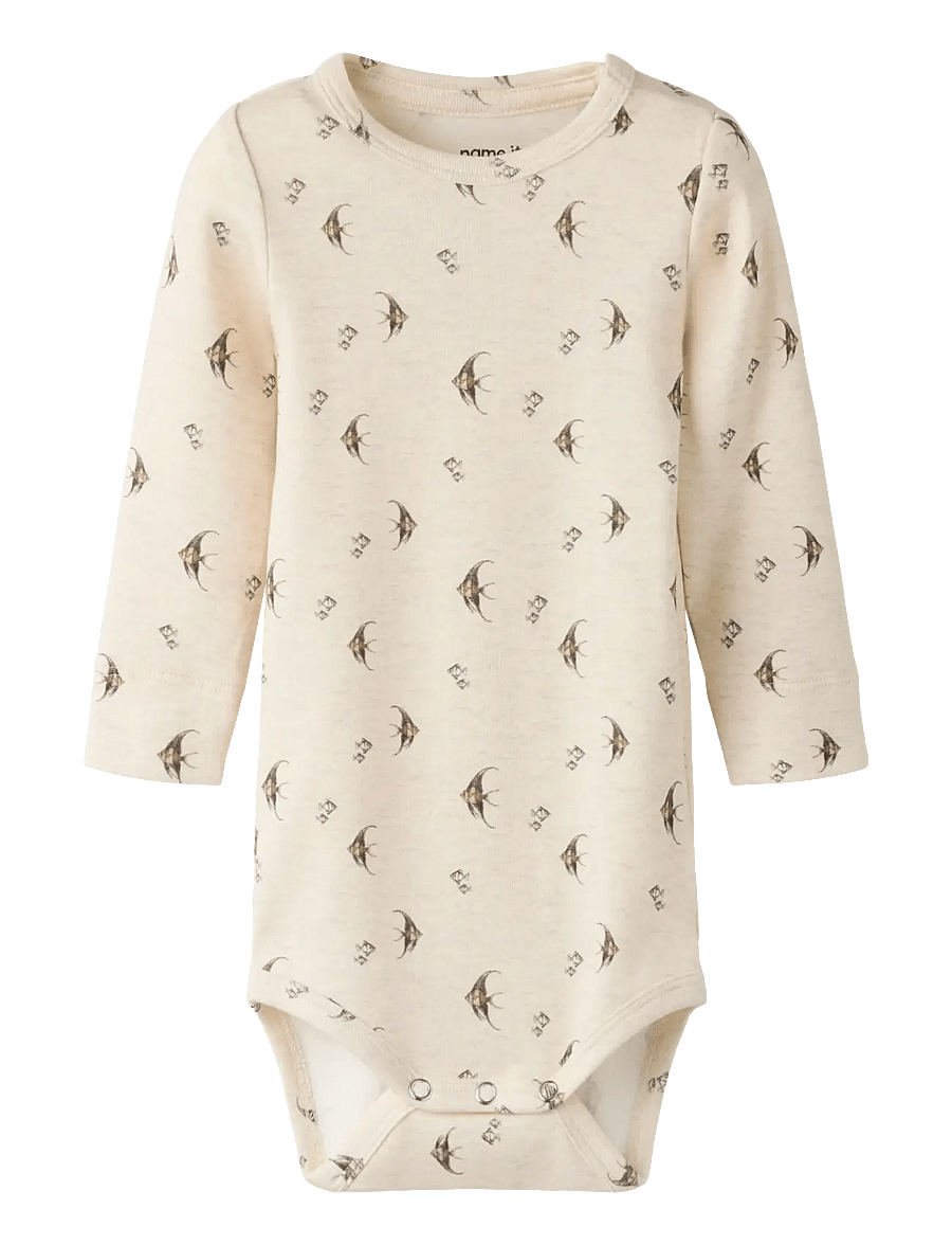 name it - NBMFISHER LS XSL BODY - langärmelig - peyote - 0