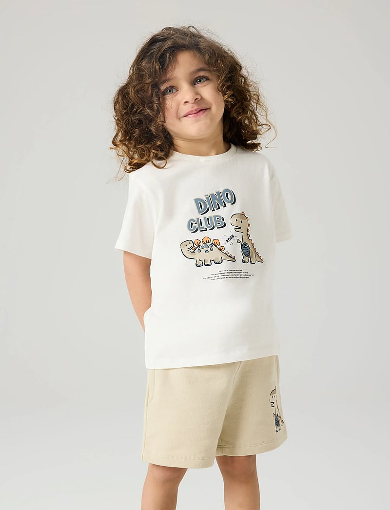 name it - NMMFARO SS NREG TOP - short-sleeved t-shirts - cloud dancer - 2