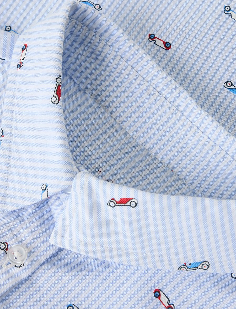 name it - NMMFRAKKAN SS SHIRT - kortärmade skjortor - kentucky blue - 3