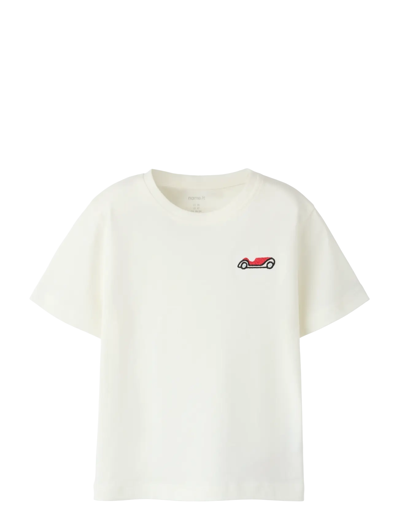 name it NMMFRANSAN SS NREG TOP - Topy i Koszulki - CLOUD DANCER / white