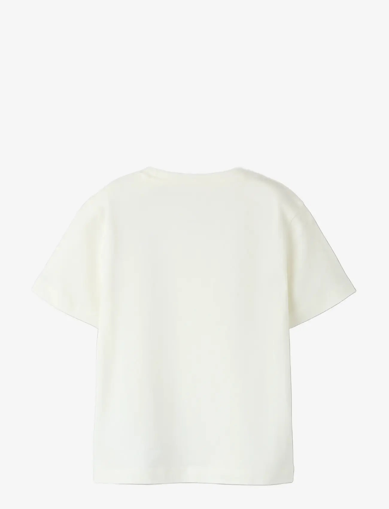 name it - NMMFRANSAN SS NREG TOP - kortærmede t-shirts - cloud dancer - 1
