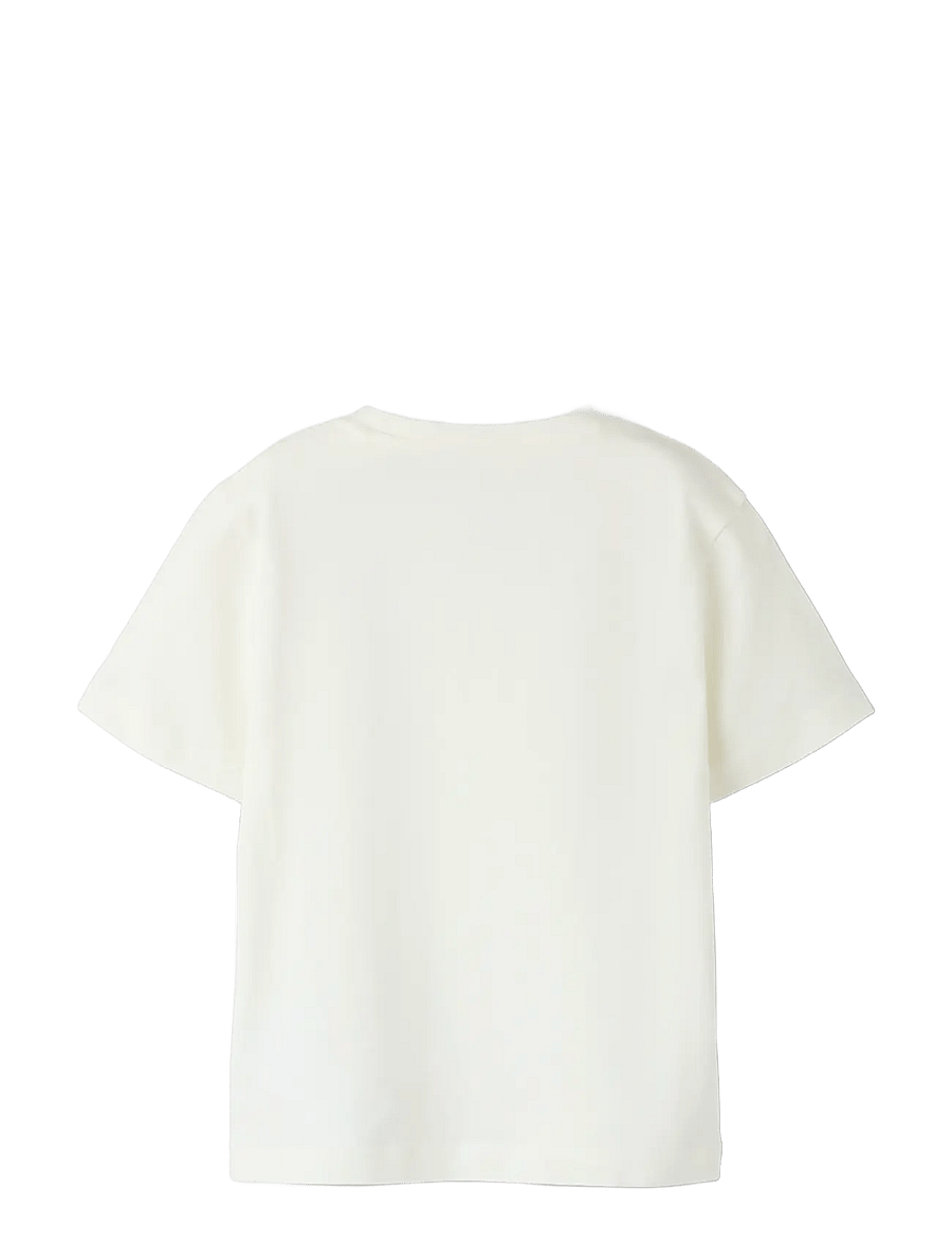 name it - NMMFRANSAN SS NREG TOP - kortärmade t-shirts - cloud dancer - 1