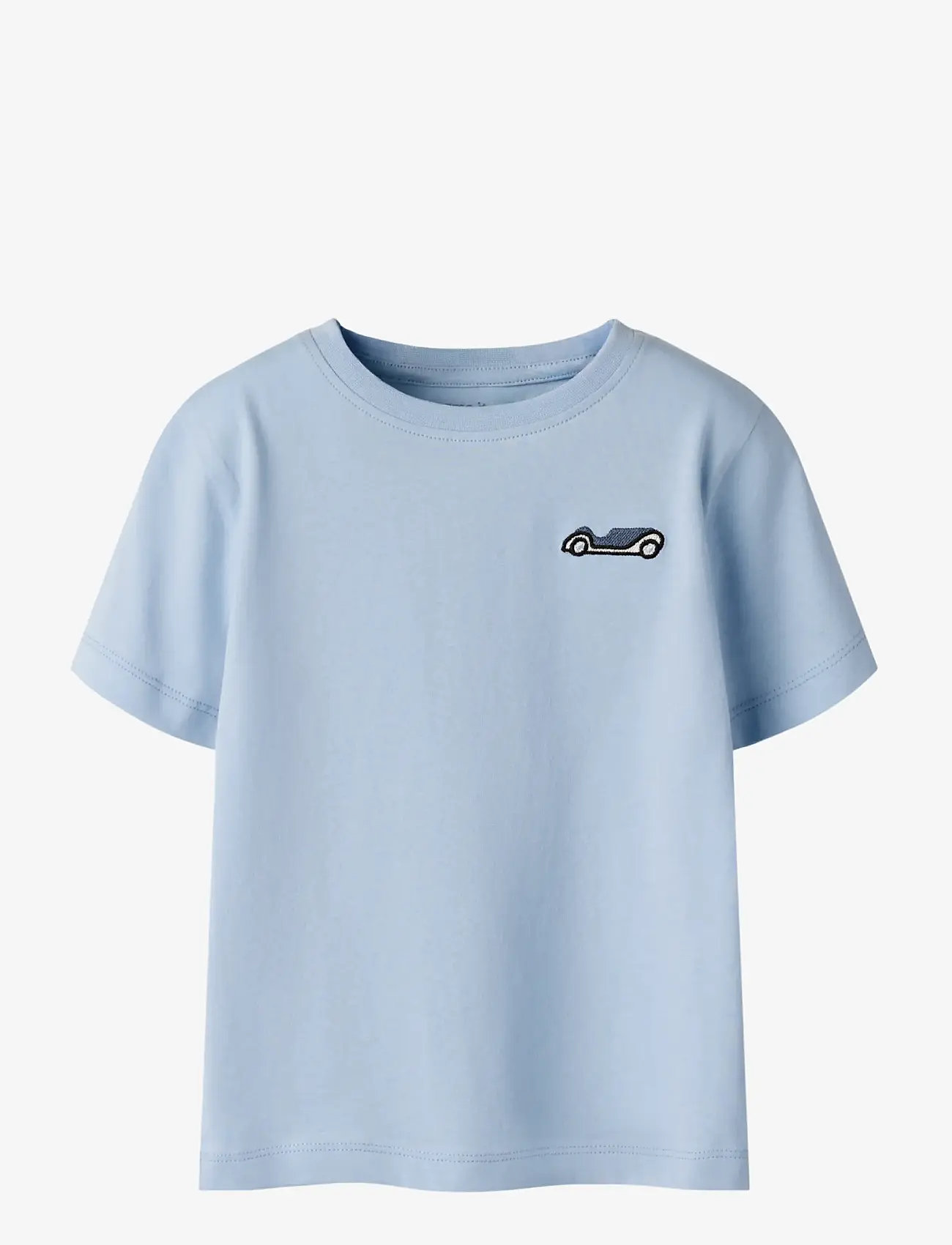 name it - NMMFRANSAN SS NREG TOP - kortærmede t-shirts - kentucky blue - 0