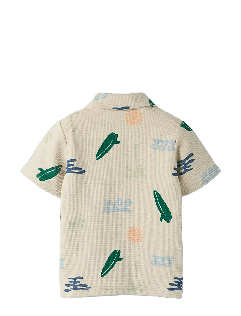 name it - NMMFALCAN SS SHIRT - short-sleeved shirts - peyote - 1
