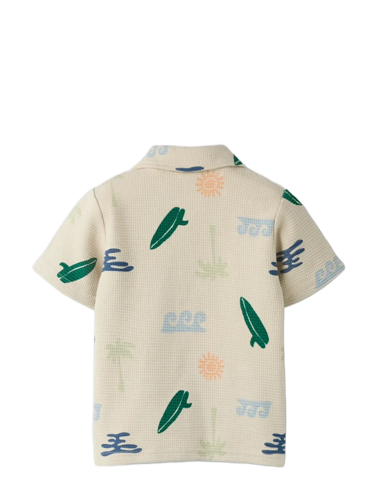name it - NMMFALCAN SS SHIRT - kortærmede skjorter - peyote - 1