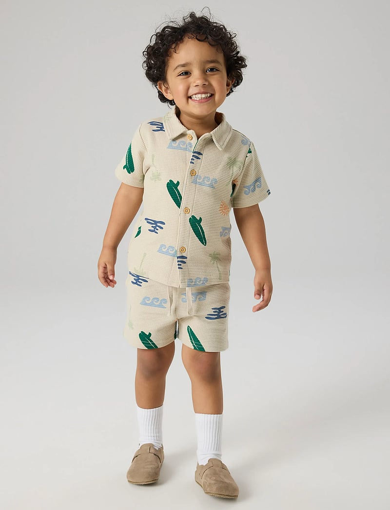 name it - NMMFALCAN SS SHIRT - short-sleeved shirts - peyote - 2