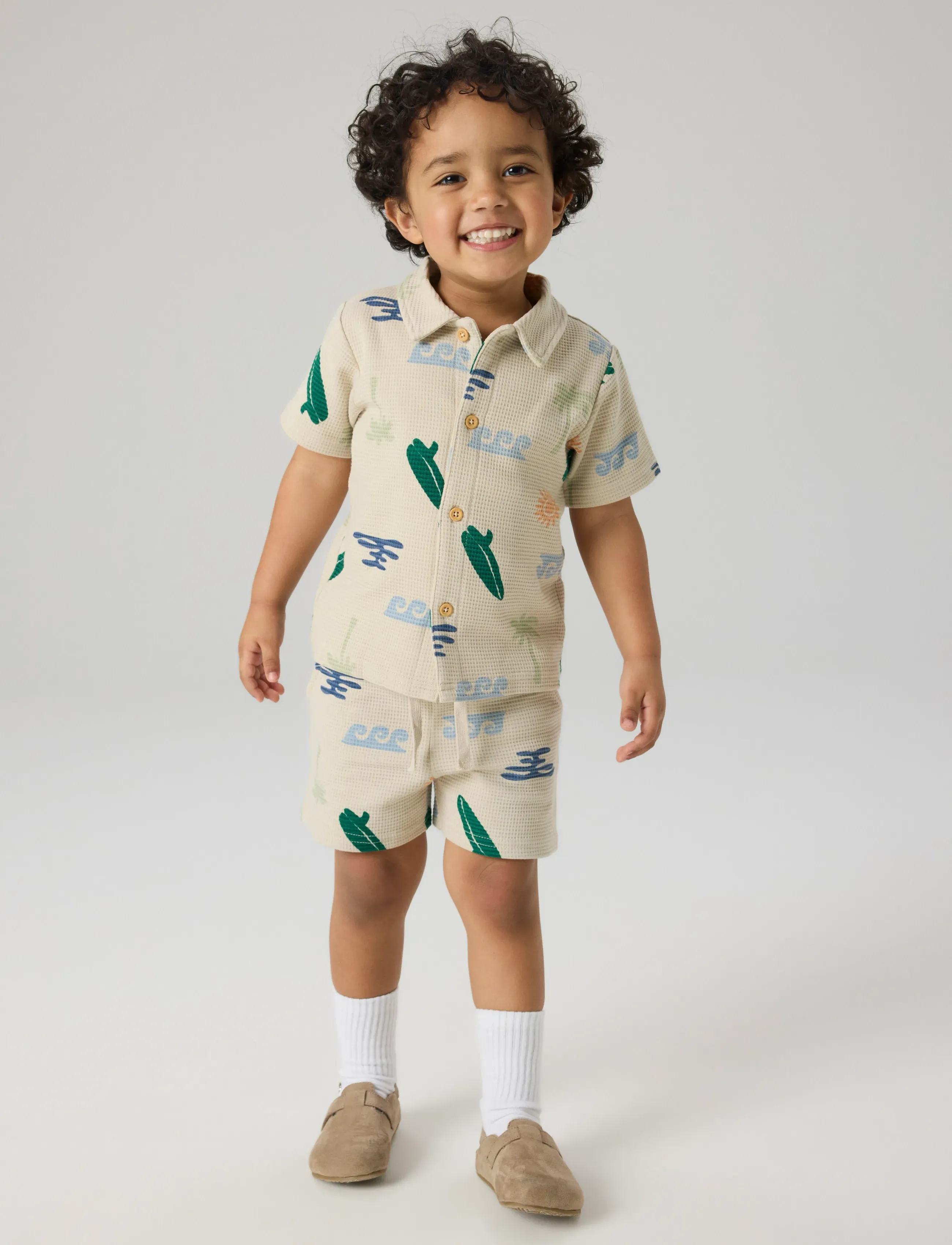 name it - NMMFALCAN SS SHIRT - kortærmede skjorter - peyote - 2