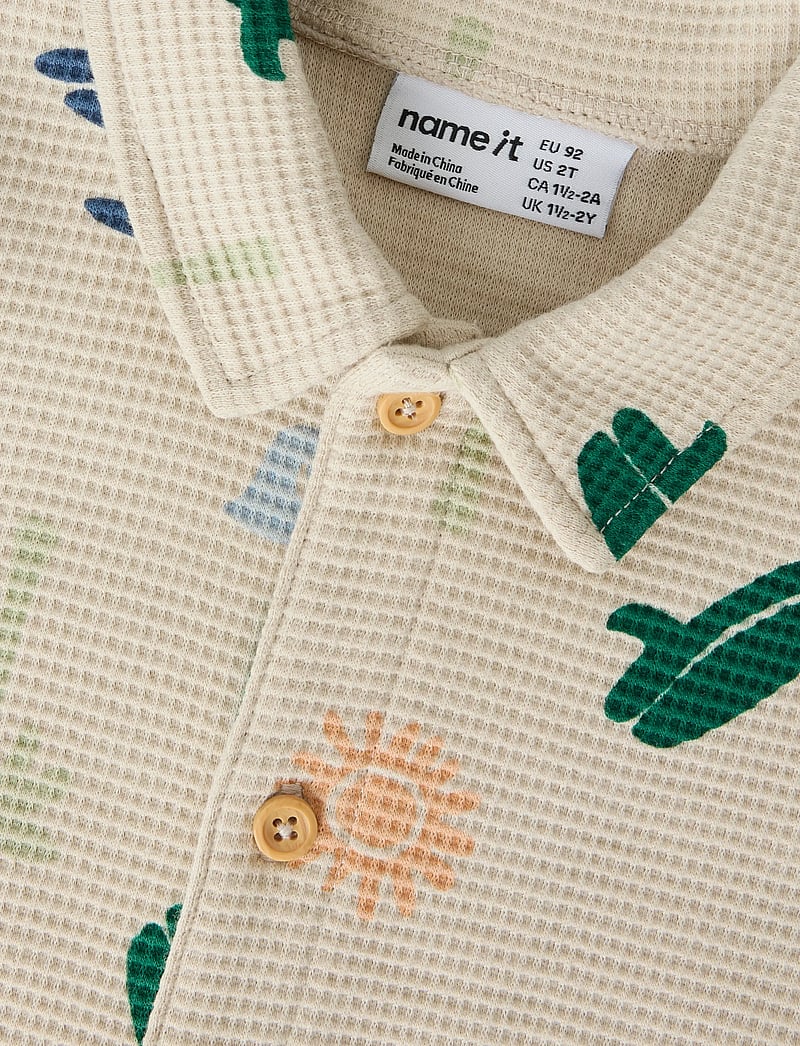 name it - NMMFALCAN SS SHIRT - short-sleeved shirts - peyote - 4