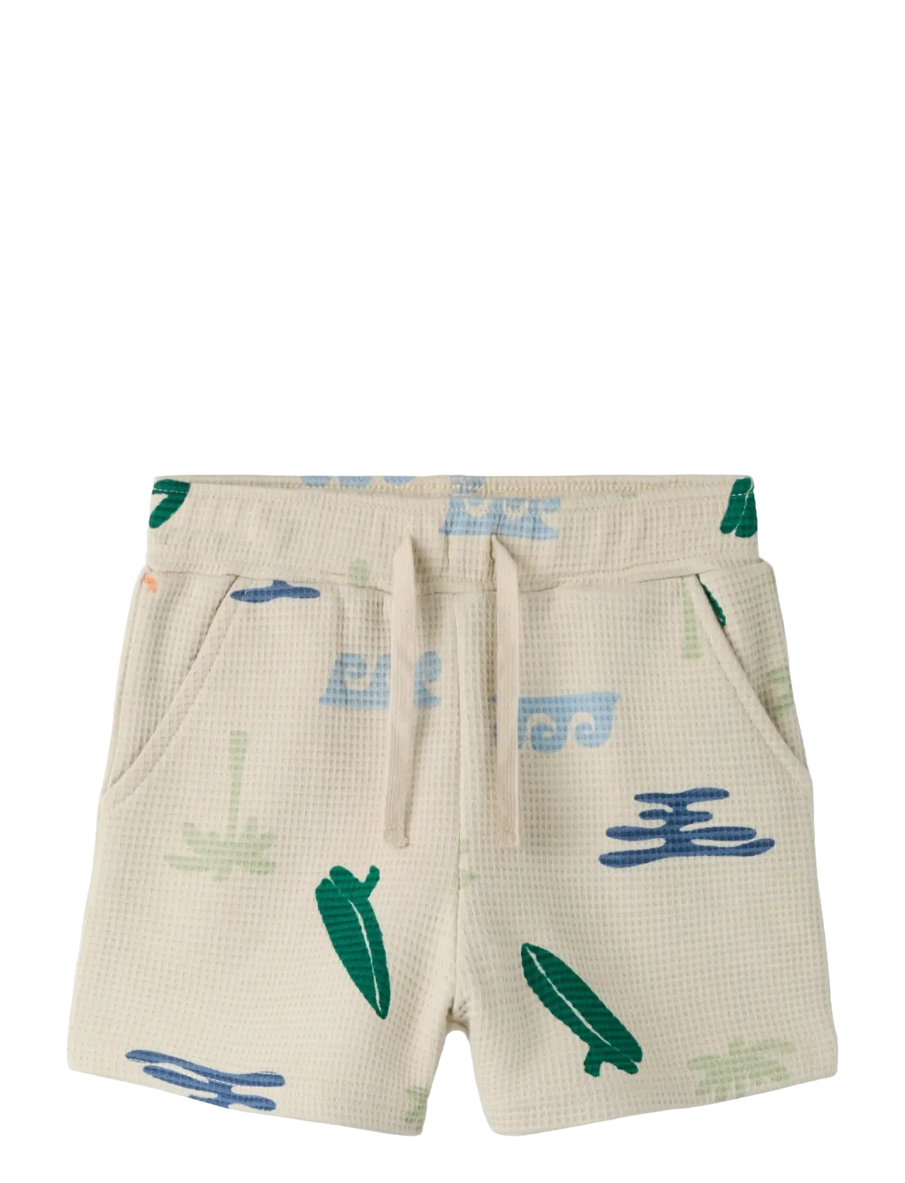 name it NMMFALCAN NREG SHORTS - Shorts - PEYOTE / cream