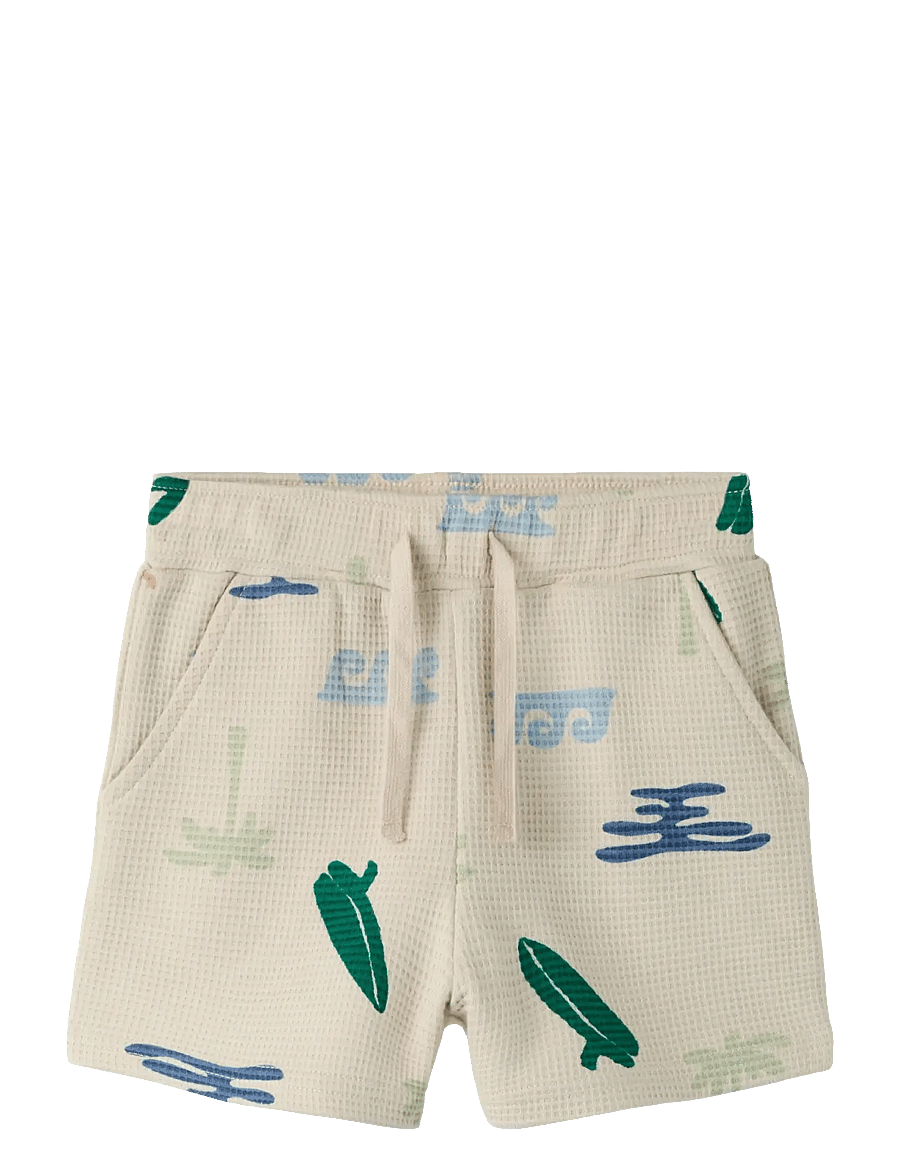 name it - NMMFALCAN NREG SHORTS - shorts en molleton - peyote - 0